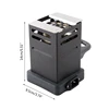 Portable Mini Square Charcoal Stove Electric Burner Hotplate Furnace Home Cook M2EE 2