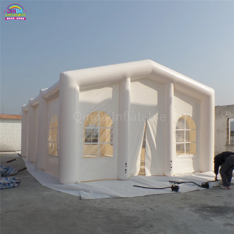 Custom White Inflatable Wedding Tent Inflatable House For Wedding Party 3
