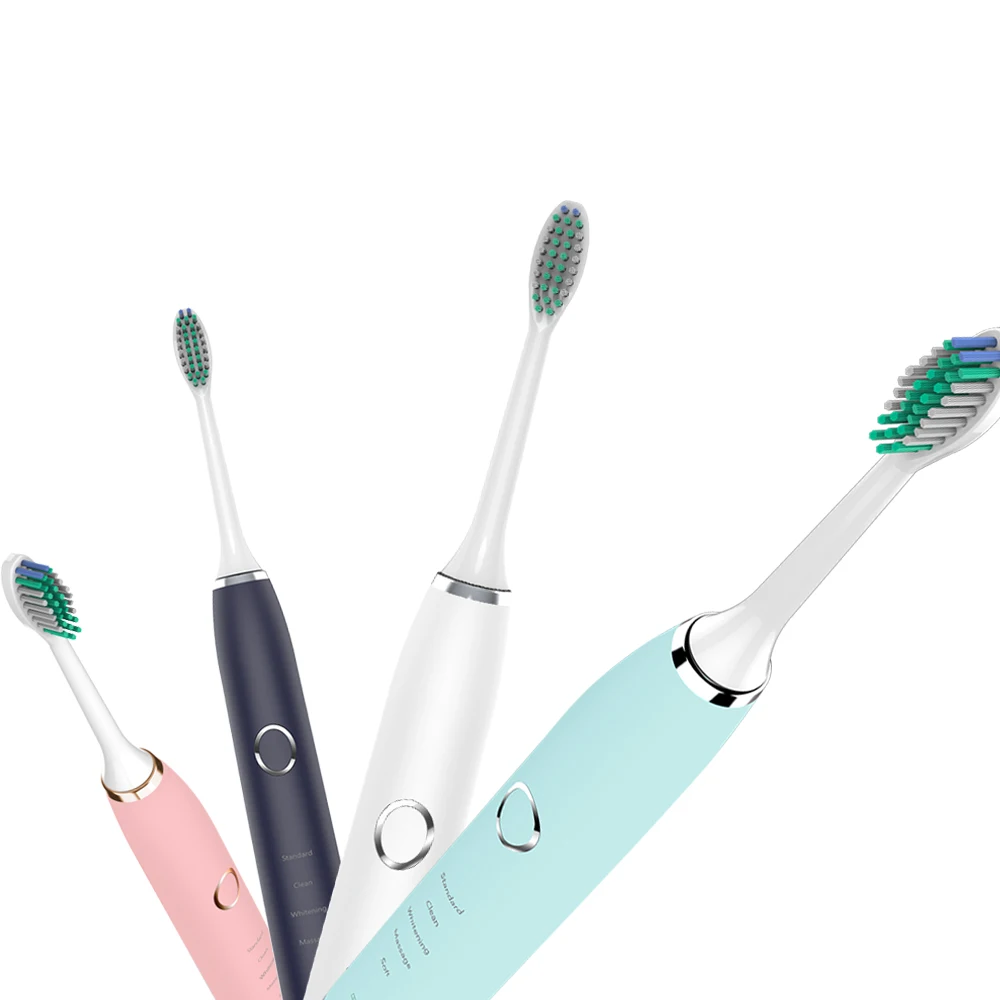 

Electric Toothbrush Rechargeable Sonic Electric Toothbrush with Smart Timer Five Brushing Modes Waterproof