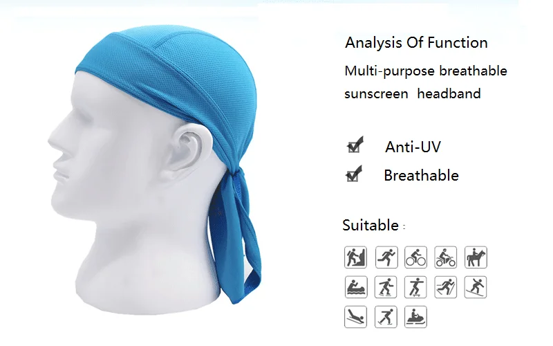 skully hat with brim Cheap Durag Outdoor Cycling Pirate Hat New Unisex Designer Headbands And Durags woolen cap for men