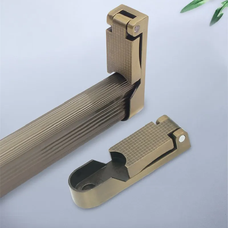 Flap Vestuário Flange Closet Pendurar, Suporte Tubo