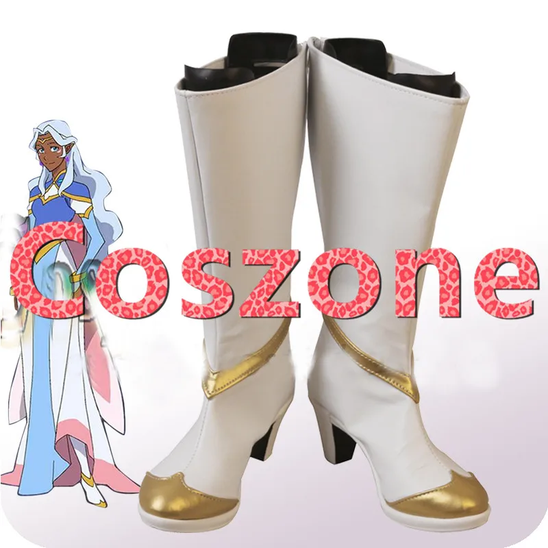 Voltron, Легендарный Защитник, принцесса, Allura, обувь для костюмированной вечеринки, ботинки для Хэллоуина, аксессуары для костюмированной вечеринки