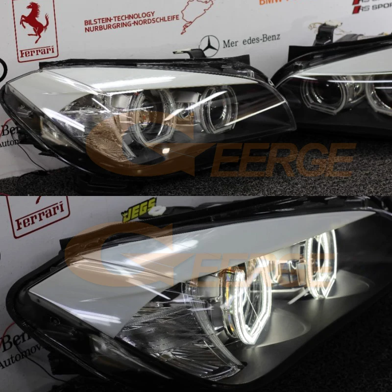 Ксеноновые фары для BMW X1 E84 2009 2015 отличный радиочастотный дистанционный Bluetooth APP DTM