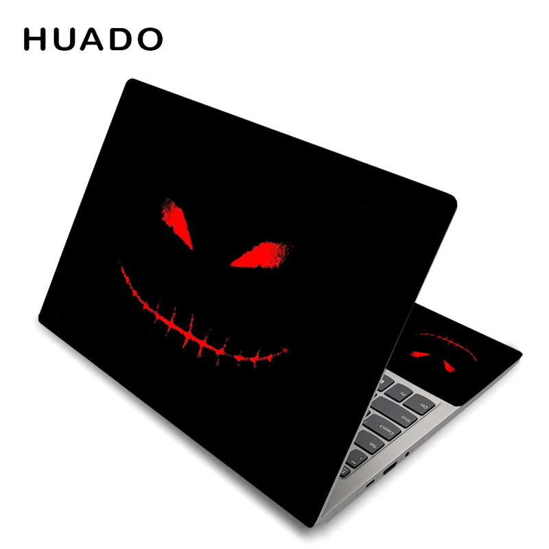 Black Notebook Sticker for 15.6 15" Laptop Skin 14"17" Computer Sticker 13"12" Decal for Macbook/Dell/HP/Xiaomi/Lenovo Laptop Sticker