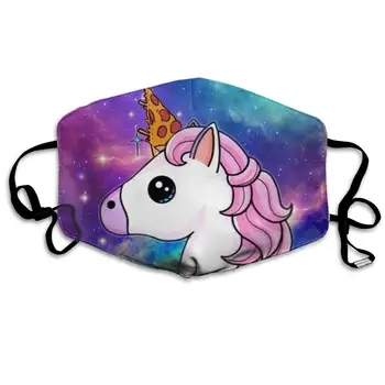 

Dustproof Washable Reusable Galaxy Unicorn Rainbow Mouth Cover Mask Protective Warm Windproof Mask