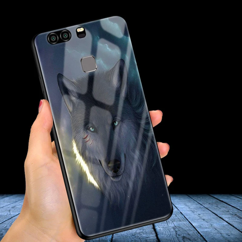 Чехол для Huawei p9 стекло для ПК чехол для телефона из ТПУ с бампер чехол для Huawei p9 EVA-L09 EVA-L19 EVA-L29 5,2 дюймов Чехол p9 Plus P 9