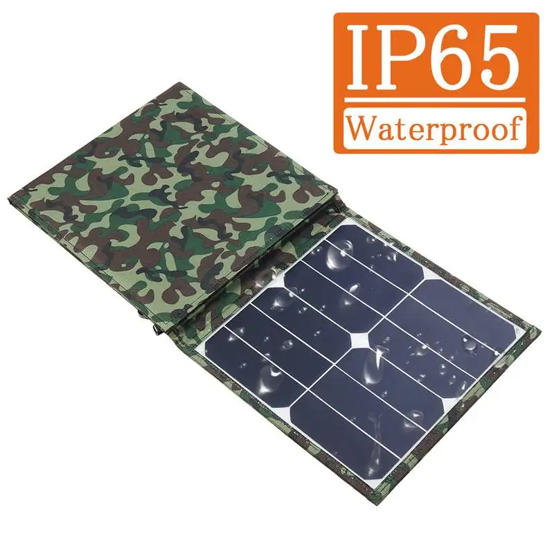Banco de Energia Fotovoltaico ao ar Livre à Prova Usb para Telefone Dobrável Painel Solar Bolsa Móvel Notebook Ddual Água Dupla pc Carro rv Barco 100w livre à prova ddual água dupla usb
