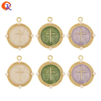 

Cordial Design 50Pcs 23*27MM Jewelry Accessories/Hand Made/Paint Effect/Round Shape/Imitation Pearl/Earring Findings/DIY Charms