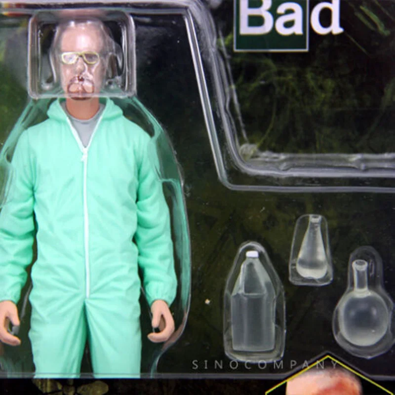 6 дюймов Breaking Bad Walter White Hazmat костюм Коллекционная Фигурка 15 см фигурка модель игрушка для мальчиков в посылка