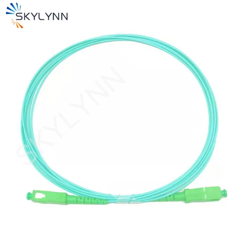 Quente na França Medidor de Fibra Cabo de Remendo Venda Pces Apc-sc Apc Único Modo G652d G657a1 G657a2 Simplex Núcleo 1.6mm 3.5 Óptica 100 sc - 1 High Quality Telefonia e Comunicação