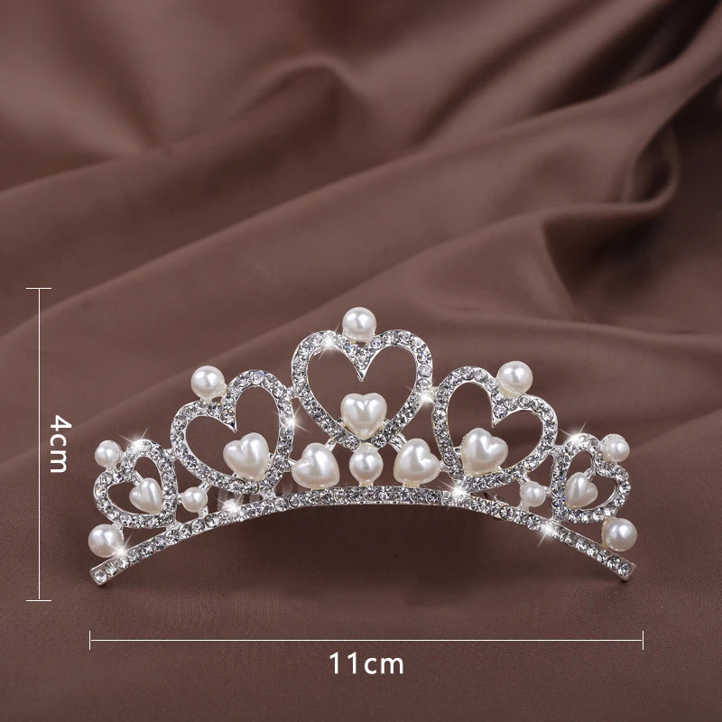 Корона принцессы для девочек, свадебная корона, диадема, серебро, кристалл, цветочный узор, свадебные аксессуары для волос, украшение на голову
