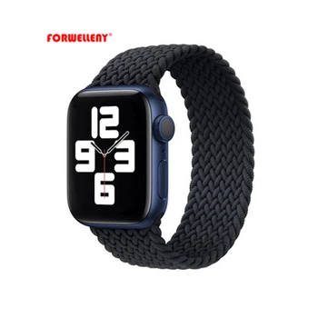 

Sport Band for A pple Watch Band 38mm 42mm 40mm 44mm silicone Solo Loop Braided Strap for i Watch SE Series 6 Bands accessories