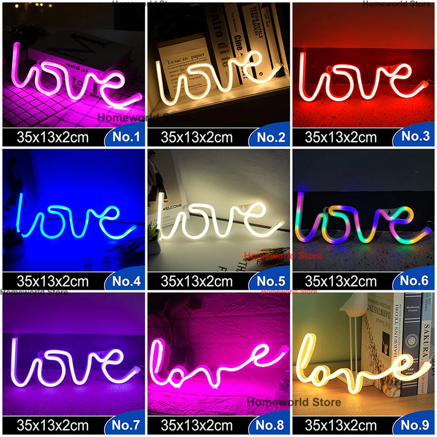 Insegna Al Neon LED "Better Together" - Decorazione Murale In Acrilico Con Luci Regolabili E Catena - 4
