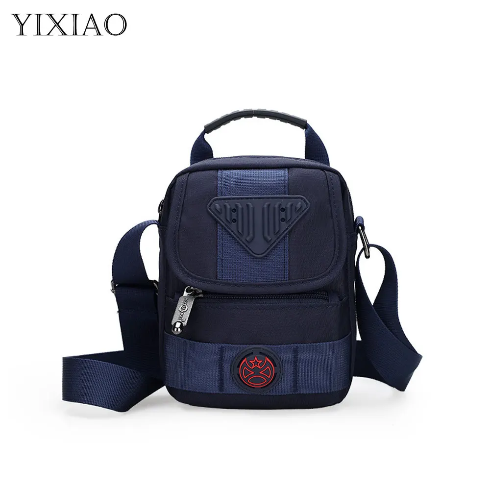 

YIXIAO Men's Shoulder Bag Husband Sports Waterproof Satchel Purse Handbag For Male Multifunction Outdoor Travel Crossbody Bags