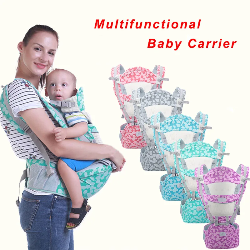 Breathable Ergonomics Baby Carrier Hipseat Portable Kangaroo Carrier Baby Backpack For Carring Children Wrap Infant Sling