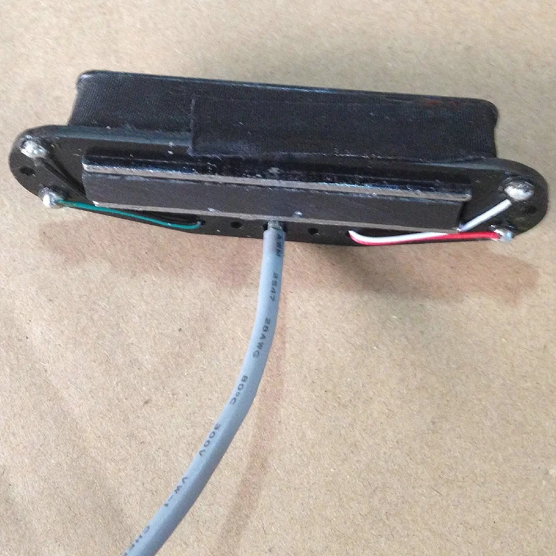 5 шт. черный двойной горячий рельс Humbucker гитара шеи Пикап 4 провода Электрогитара