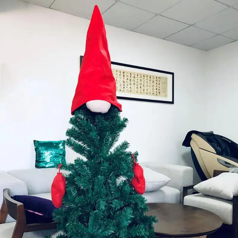 

Cloth Art Christmas Tree Ornament Hat Nose Gloves New Year Home Party Decor Dress-up Suit Cloth Art Ornaments s Home Decoration