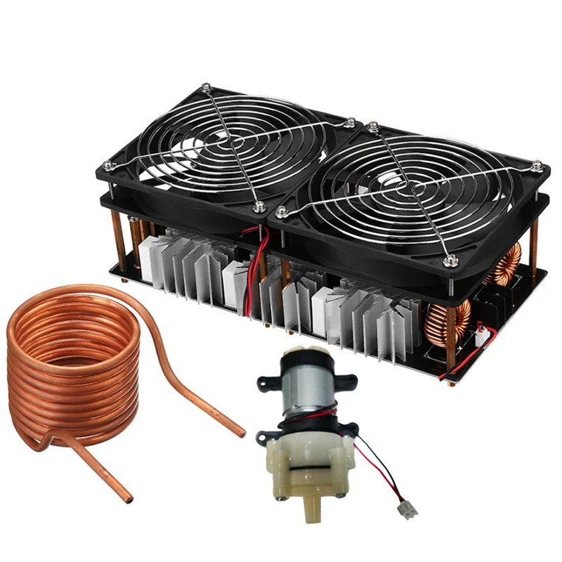 

12-48V 2500W ZVS Induction Heater Heating PCB Board Module Flyback Driver with Pump for Car Industry