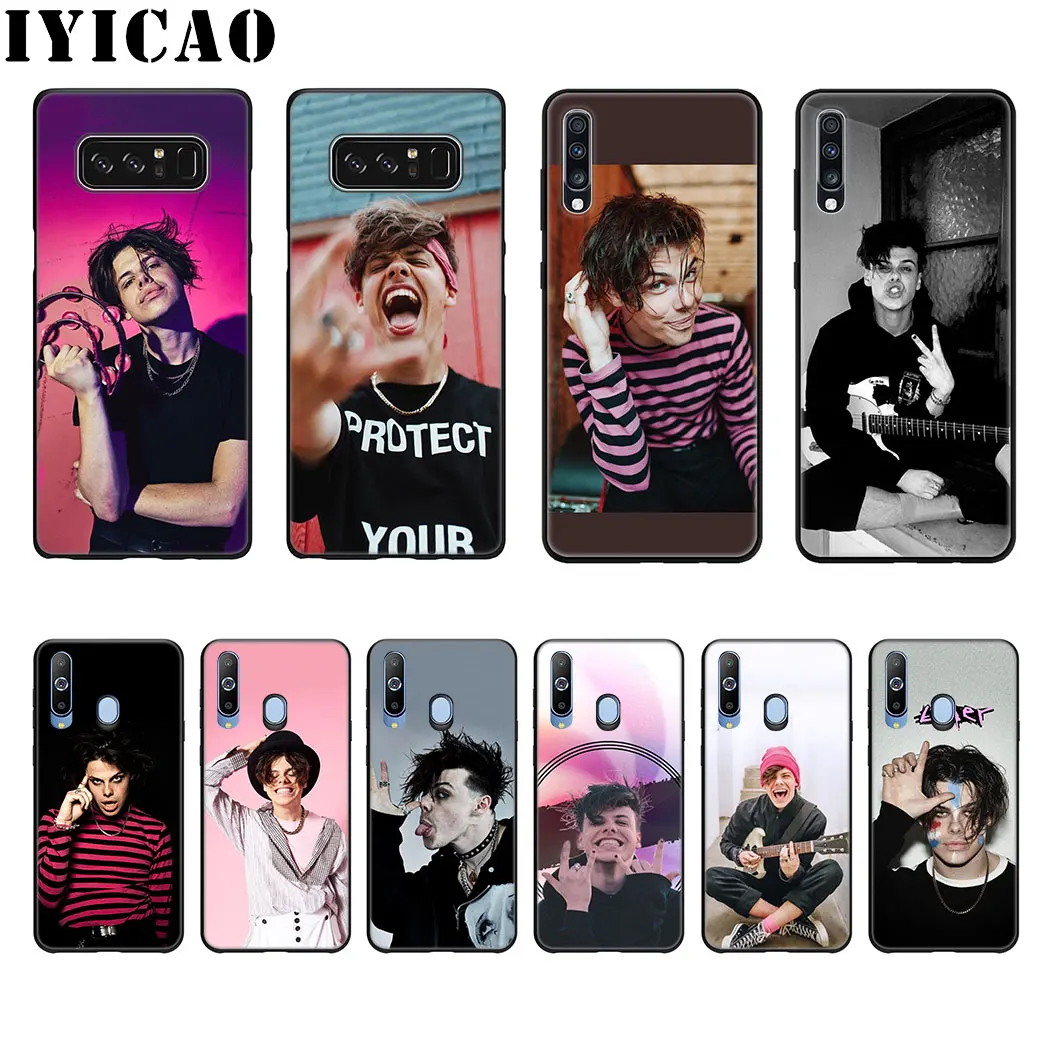 

IYICAO Yungblud Singer Soft Silicone Case for Samsung A70 A60 A50 A40 A30 A20 A10 M40 M30 M20 M10 Note 8 9 Phone Case