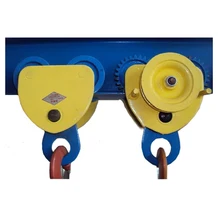 Ручная тележка с одной балкой I-beam, Монорельсовая тележка, подъемная цепь, подъемная цепь, цепной блок крана, подъемная стропа