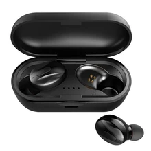 XG13 Bluetooth 5 0 In ear Headset Wireless TWS Sport EDR Earphone Black Rechargeable Earphone Charging Case High quality