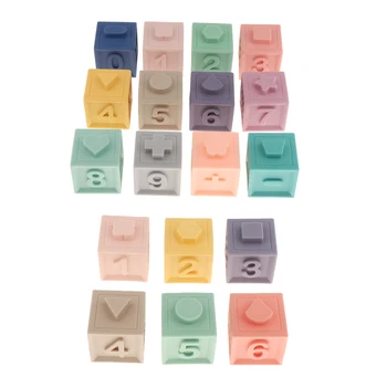 

Colorful Infant Grasping 3D Embossed Rubber Stacking Balls Gifts