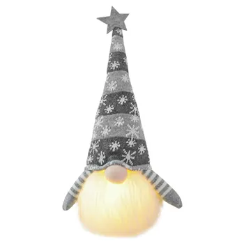 

Christmas Tree Hanging LED Decoration Christmas Tree LED Light Christmas Pendant Green Gray Cute Ornament Festival