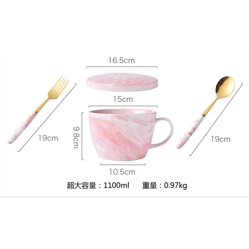 Новинка ins чашка для лапши быстрого приготовления tazas de ceramica creativas Европа чашки и кружка для молока кружка кофе большой забавный canecas divertidas