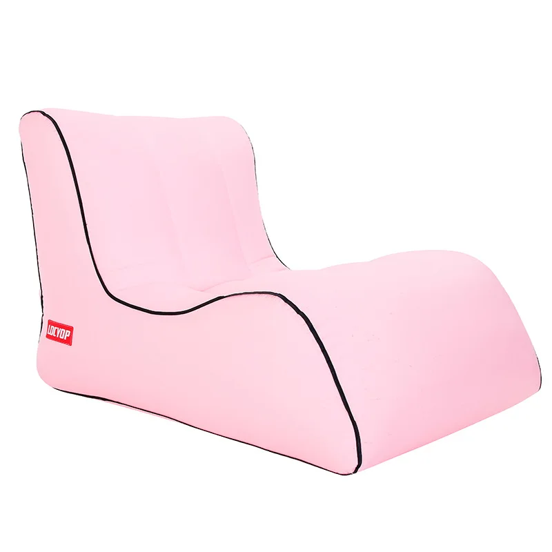

Inflatable Lazy Sofa Outdoor Beach Lazy Sleeping Bag Inflatable Bed Portable Air Sofa