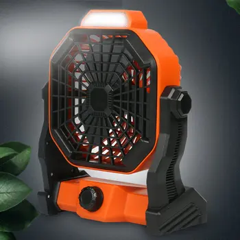

2-IN-1Mini Fan with light Stepless speedregulation switch PC fan blade Super strong winds