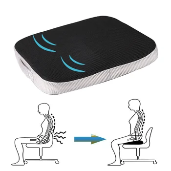

Home Office Memory Foam Chair Cushions Outdoor Portable Car Seat Pillow Coccyx Orthopedic Back Pain Relief Breathable Cushion