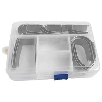 

18Pcs/Set of Leather Craft Cutter Hole Punches Strap Belt Wallet End Tools Die Cut Hand Craft Leather Cutting Dies