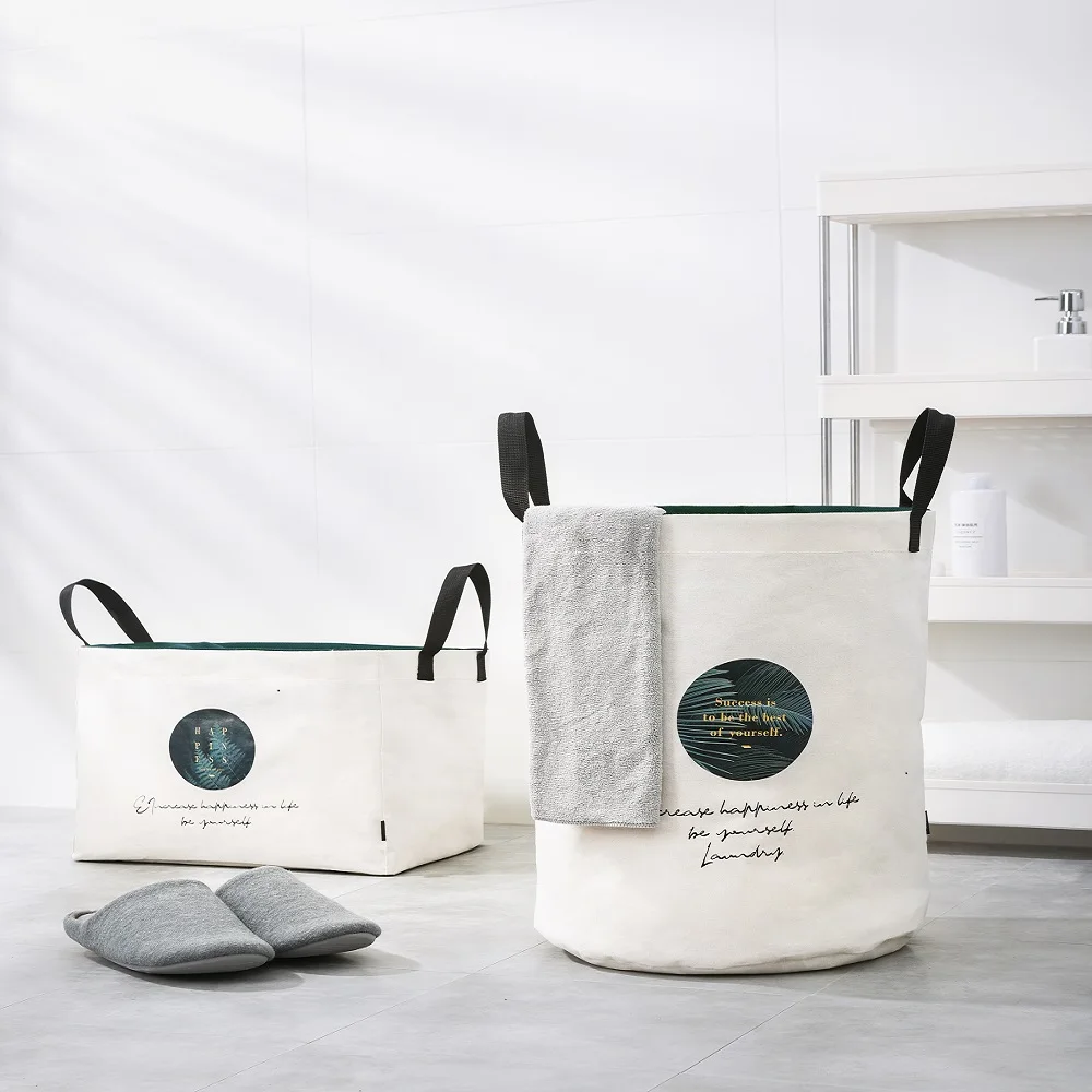 

Laundry basket folding dirty clothes large capacity storage box organizer laundry fashion style YORO