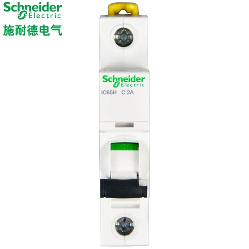

Schneider electric Mini Circuit Breaker iC65H 1p C type 1A - 63A 10kA MCB A9F28101-A9F28163