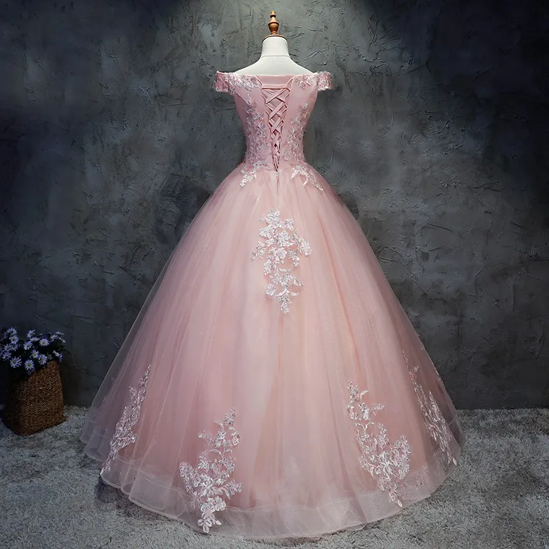 ANGELSBRIDEP-Tulle-Ball-Gown-Quinceanera-Dresses-15-Party-Charming-Appliques-Vestido-Debutante-Gowns-Plus-Size-Robe (1)