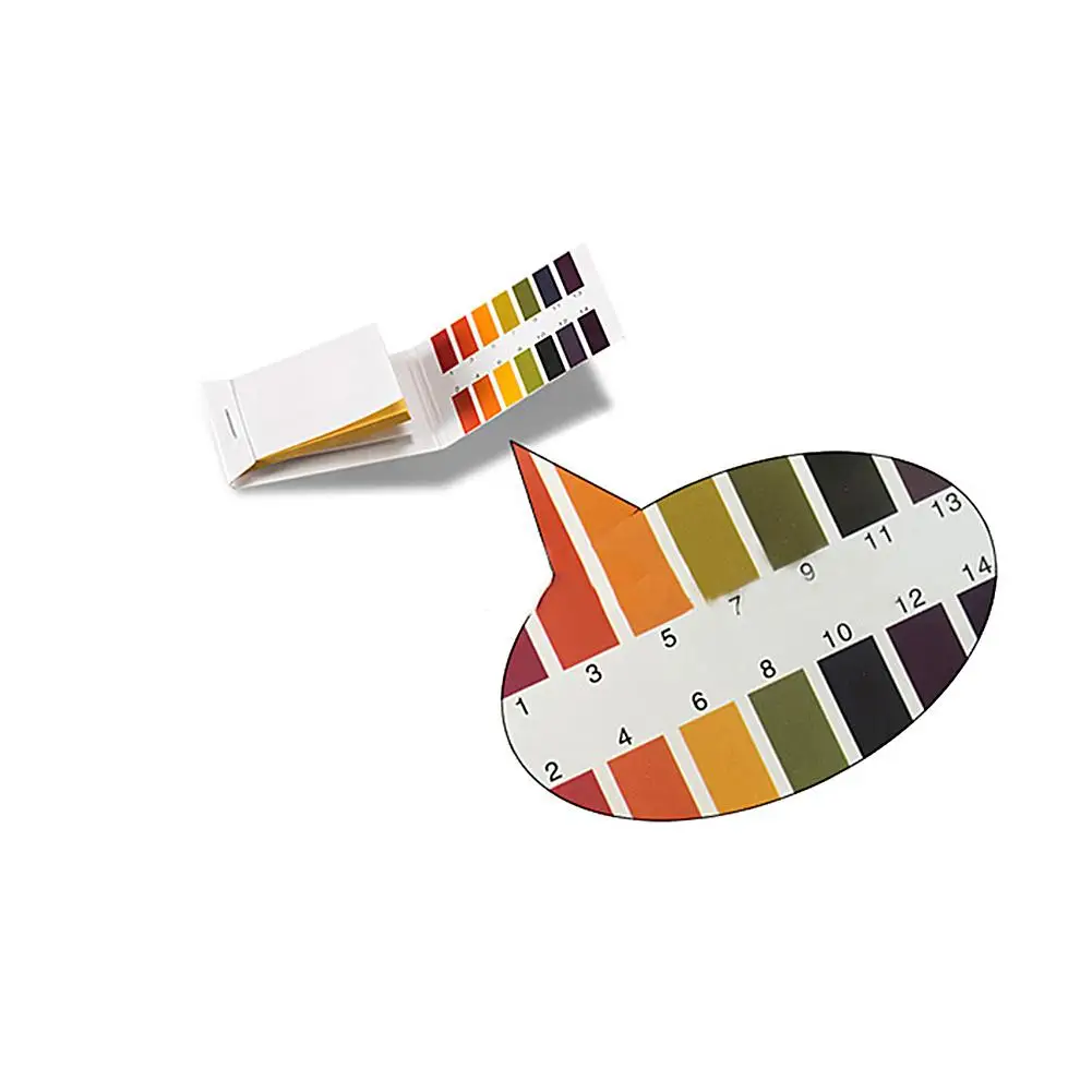 80 Strips PH Test Strip Aquarium Pond Water Testing PH Litmus Paper Full Range Alkaline Acid 1-14 Test Paper Litmus