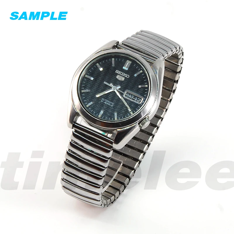 12 14 16 18 20 22mm Stretch Expansion Stainless Steel Parts Watch Band  Strap Silver Metal Watch Bracelets Watch Accessories - Watchbands -  AliExpress