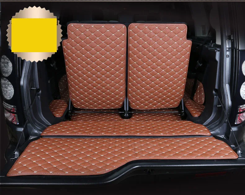 Кожаный коврик багажника автомобиля грузовой лайнер для Land Rover Discovery 4 2009 2010 2011 2012 2013 LR4 аксессуары