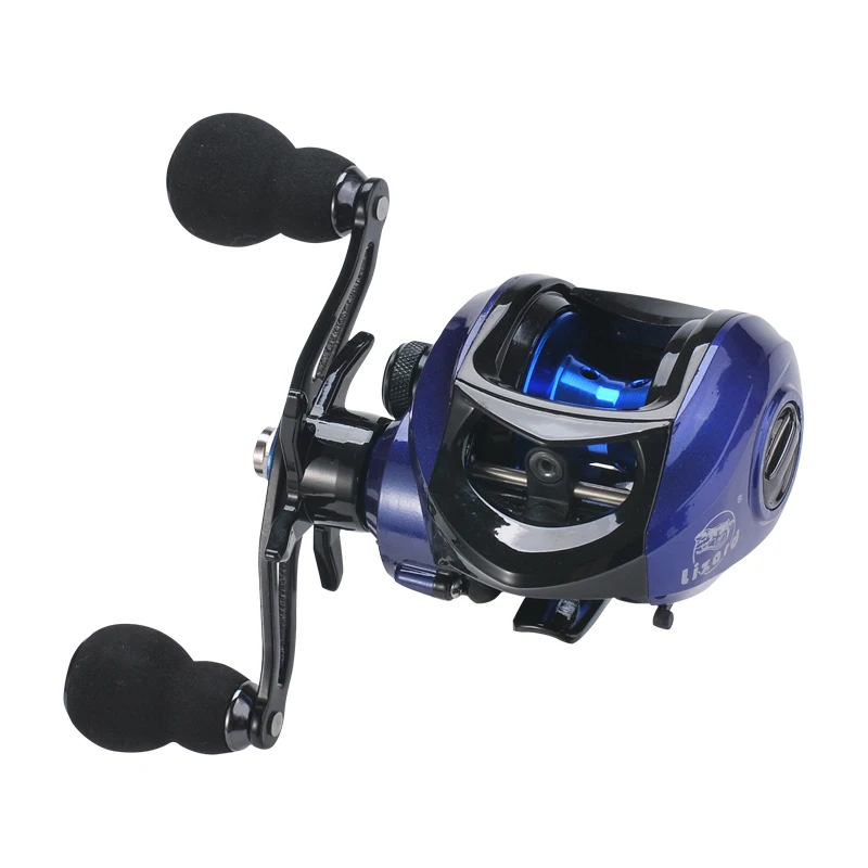 

Baitcasting Fishing Reel Right/Left Hand 17+1BB 7.2:1 Max 8kg Drag Casting Fishing Reel Anti Seawater Stainless Steel Bearings