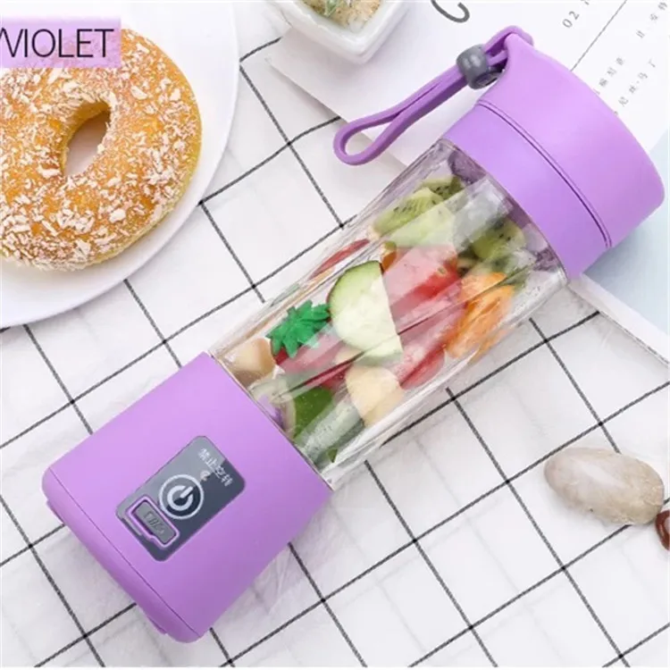  Mini juicer portable blender multi-function USB charging juicing cup fruit electric juice kitchen b - 4000396957131