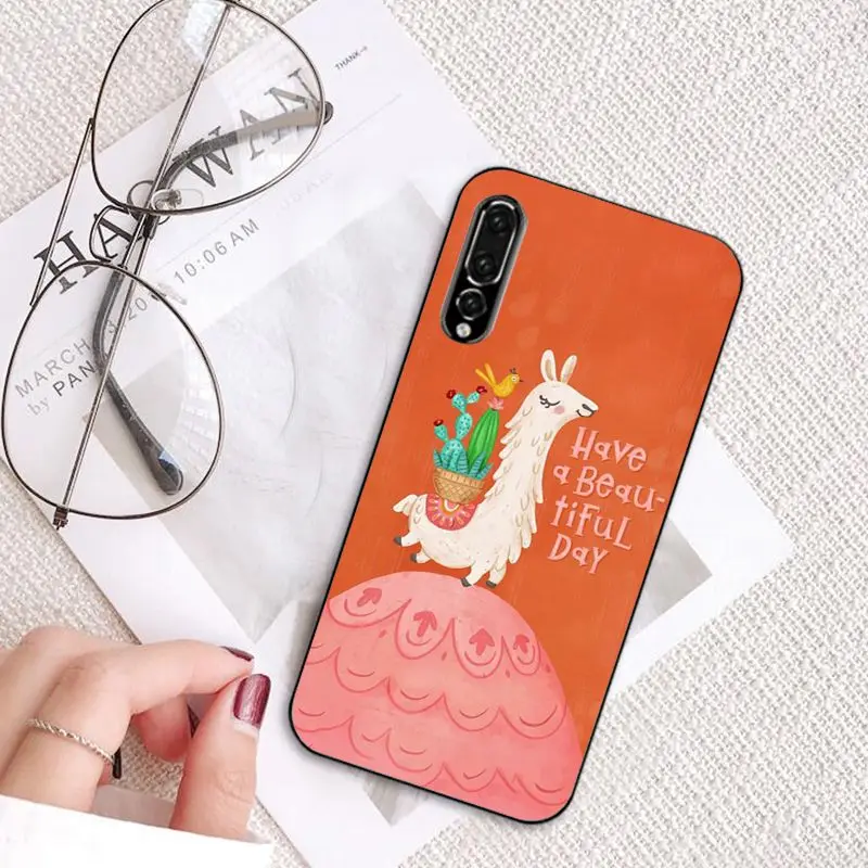 Cartoon Lama Llama Alpacas Animal