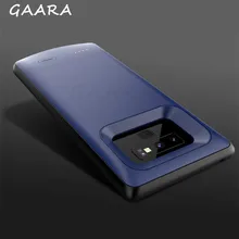 5000 мАч батарея чехол для samsung Galaxy Note 9 высокой емкости черный синий Чехлы для портативного зарядного устройства мягкая крышка сторона внешняя зарядка coque