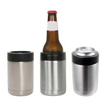 

12/16 OZ Stainless Steel Beer Bottle Cold Keeper Can/ Holder Double Wall Vacuum Insulated Cooler Bar Accessories Wine Storage