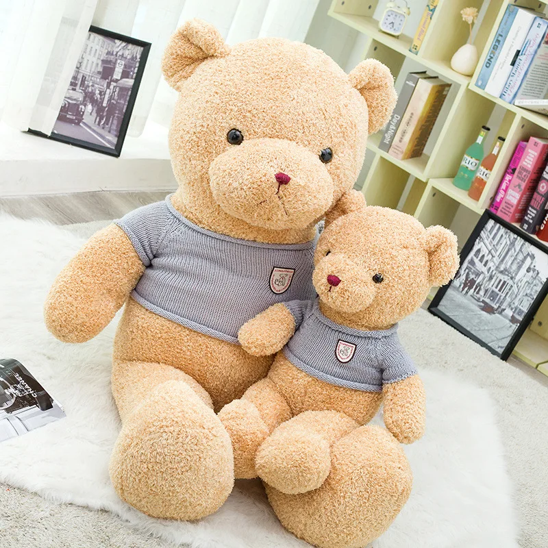 

Teddy Bear Doll Large Size Sweater Bear Hug Bear Plush Toys Shop Toy