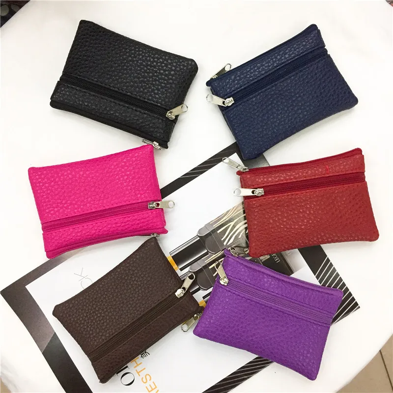 Designer Korean Mini Wallet Cute Purse Women's/female Wallet Money/coins Purse Short Bag Thin Bag Leather Wallet Zipper Purse Designer Korean Mini Wallet Cute Purse Women's/female Wallet Money/coins Purse Short Bag Thin Bag Leather Wallet Zipper Purse
