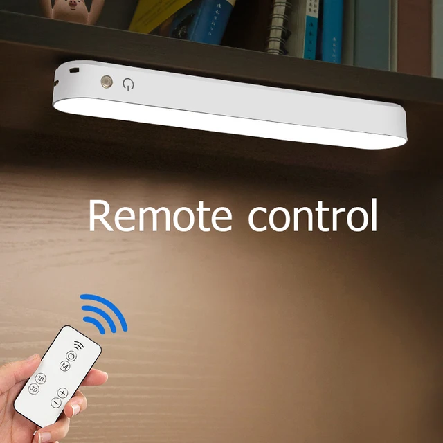 Desk Lamp USB LED Light Computer Table Lamp Magnetic Office Study Reading Stand Light Rechargeable For Bedroom With remote control