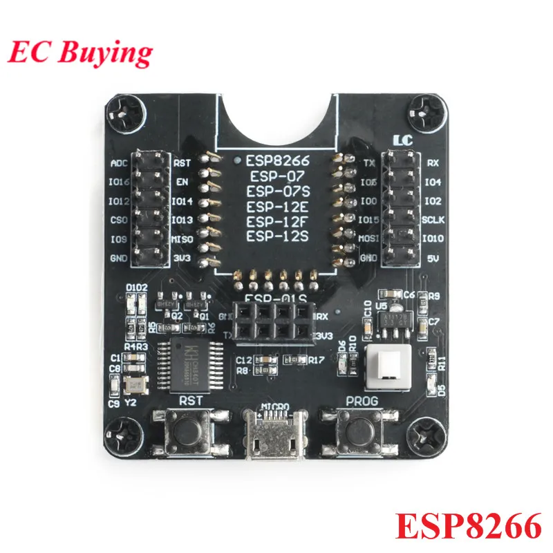 Фото ESP8266 ESP-WROOM-32 Совет по развитию Test ESP32 Burning Fixture Tool для ESP-12S ESP-12E ESP-12F ESP-07S ESP-01S ESP-WROOM-32D №5