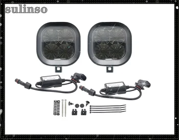 

Factory Selling Smoked Lens 1999-2016 F250 F350 F450 LED Fog Light For Forded