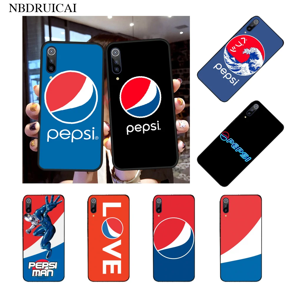 NBDRUICAI Pepsi Cola DIY Роскошный Уникальный Дизайн чехол для телефона Xiaomi 8 9 se 5X Redmi 6pro 6A 4X 7