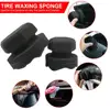 Professional Automotive Car Wheel Washer Tyre Tire Dressing Tools Hex Grip Applicator Handheld Tire Waxing Sponge ► Photo 3/6